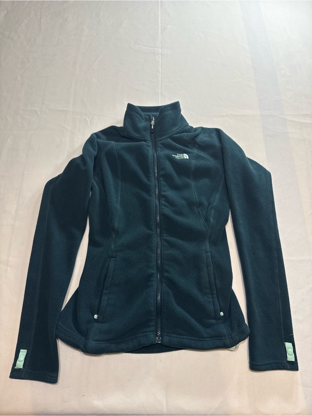 The North Face Women’s Full Zip Fleece Jacket Teal Size XS